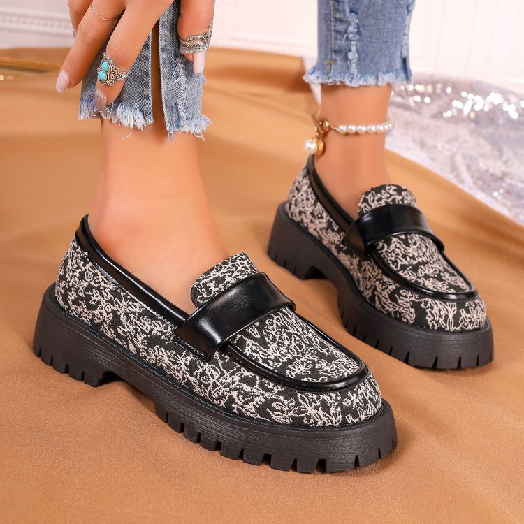 🔥Last Day Promotion 50% OFF - Women's Fashion Thick Sole Loafers