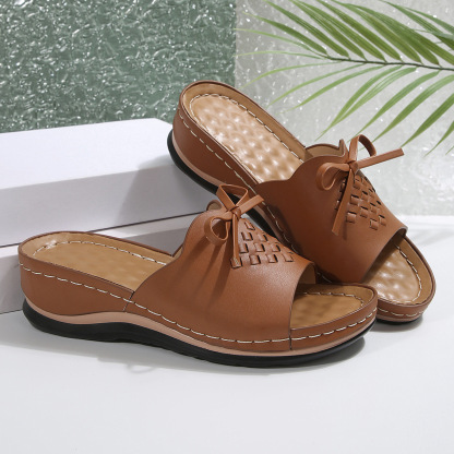 🔥HOT SALE🔥Women's Retro Comfortable Non-slip Wedge Sandals - Buy 2 get free shipping