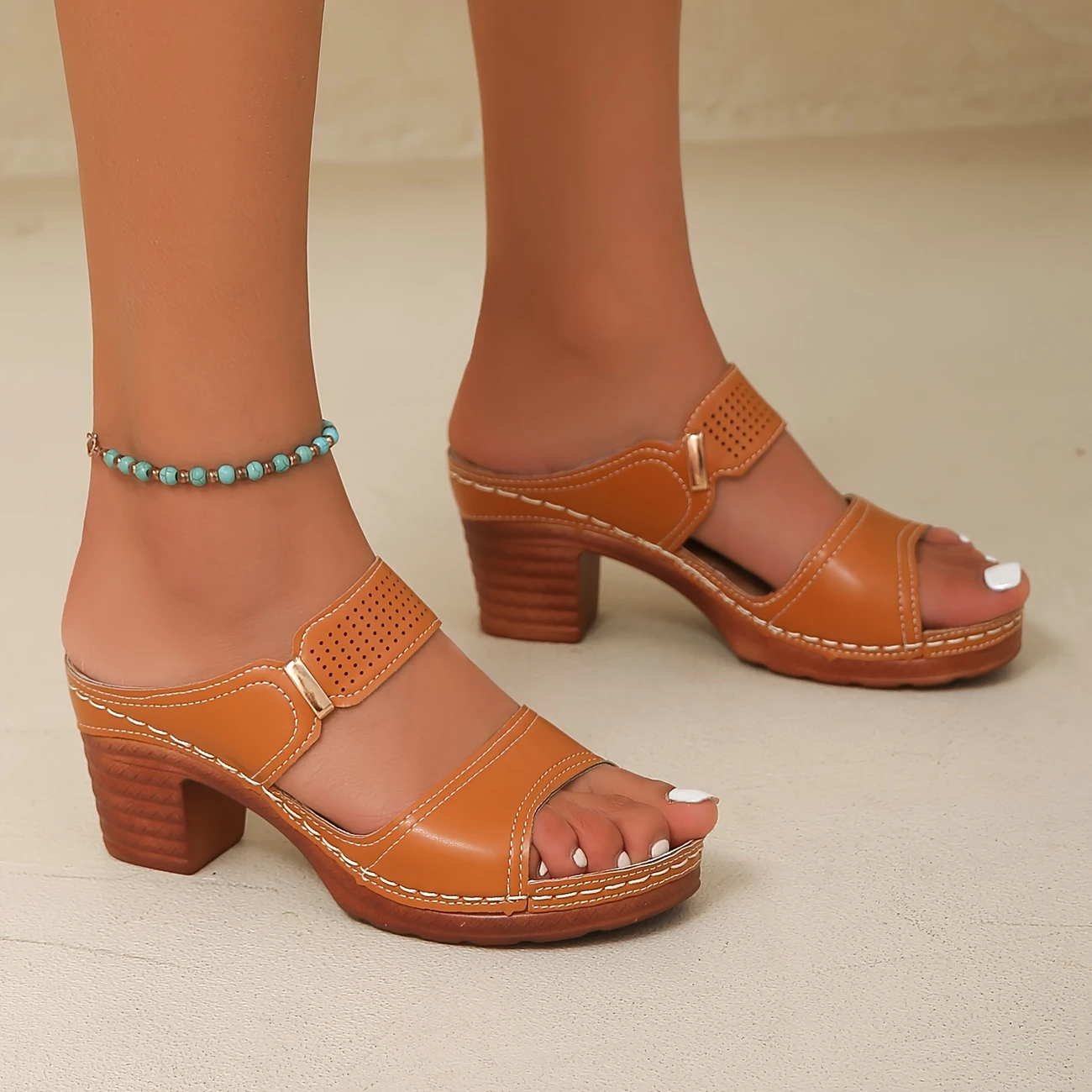 🔥Hot Sale🔥2025 Summer New Fashion High Heel Sandals--Buy 2 Free Shipping