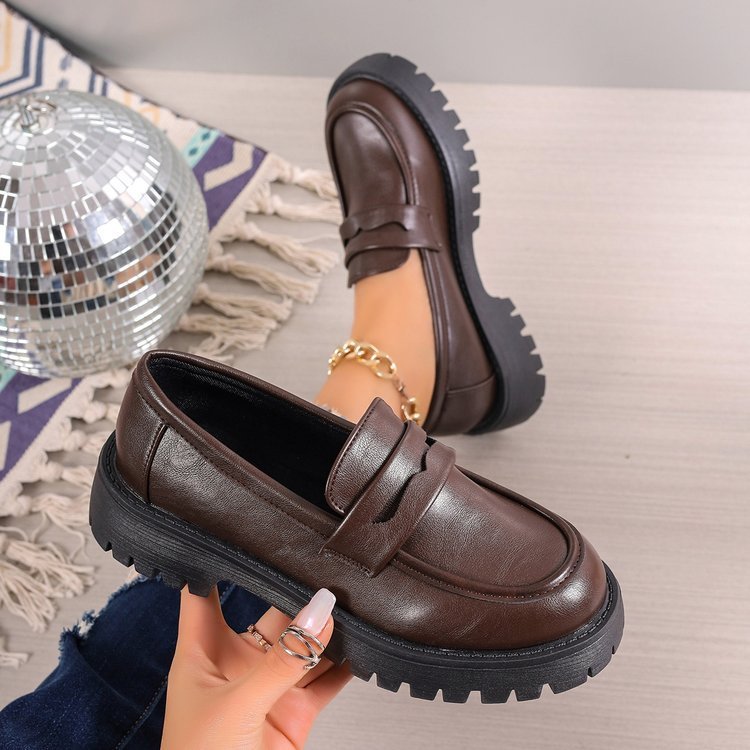 🔥Last Day Promotion 50% OFF - Women's Fashion Thick Sole Loafers