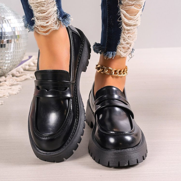 🔥Last Day Promotion 50% OFF - Women's Fashion Thick Sole Loafers