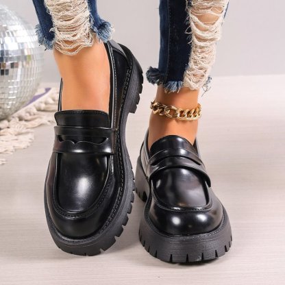 🔥Last Day Promotion 50% OFF - Women's Fashion Thick Sole Loafers