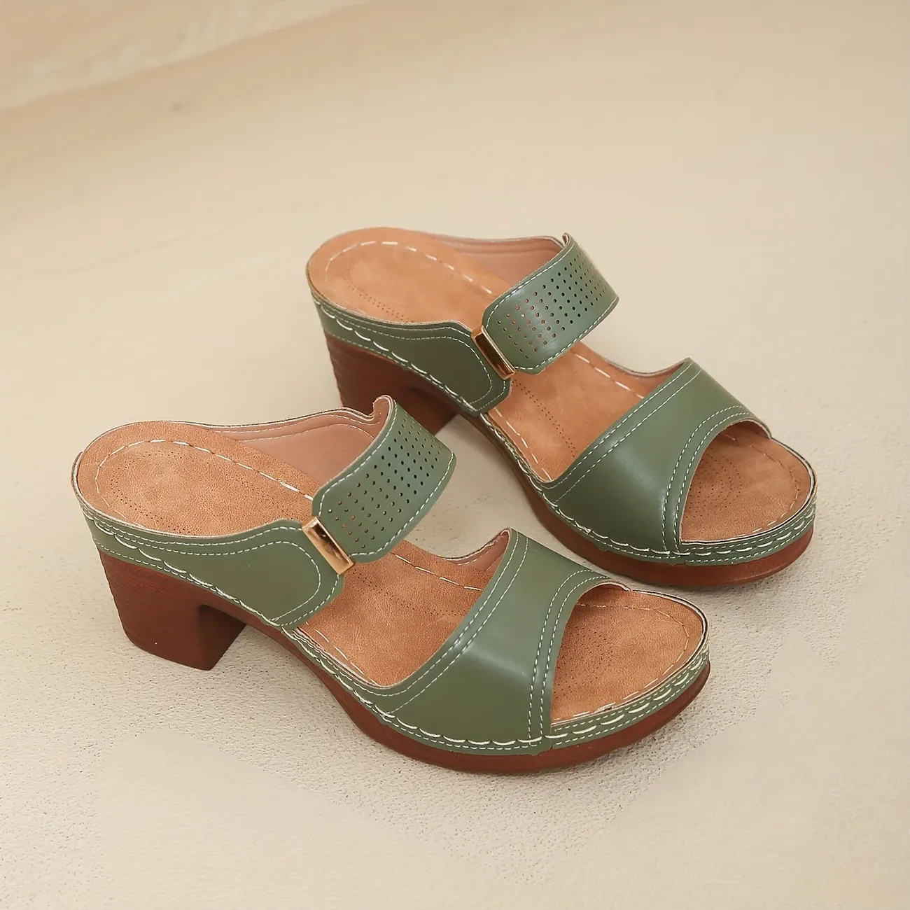 🔥Hot Sale🔥2025 Summer New Fashion High Heel Sandals--Buy 2 Free Shipping