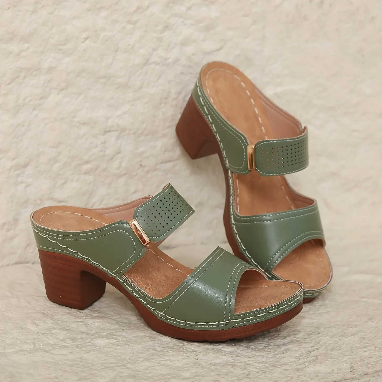 🔥Hot Sale🔥2025 Summer New Fashion High Heel Sandals--Buy 2 Free Shipping