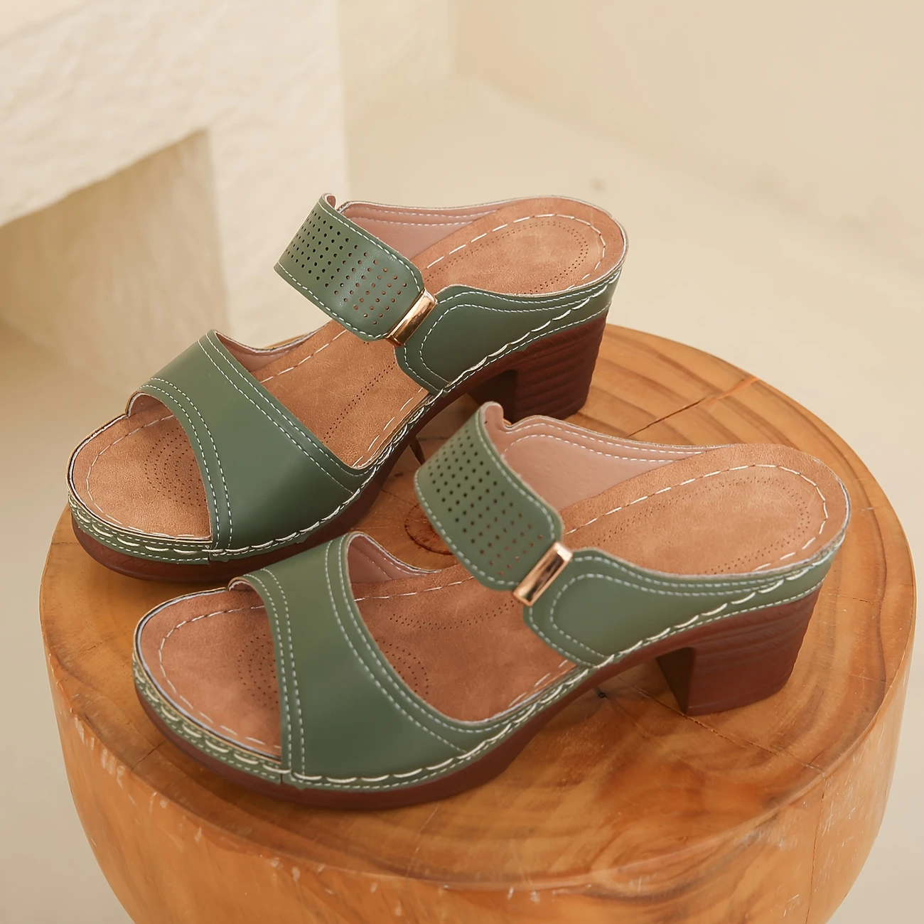 🔥Hot Sale🔥2025 Summer New Fashion High Heel Sandals--Buy 2 Free Shipping