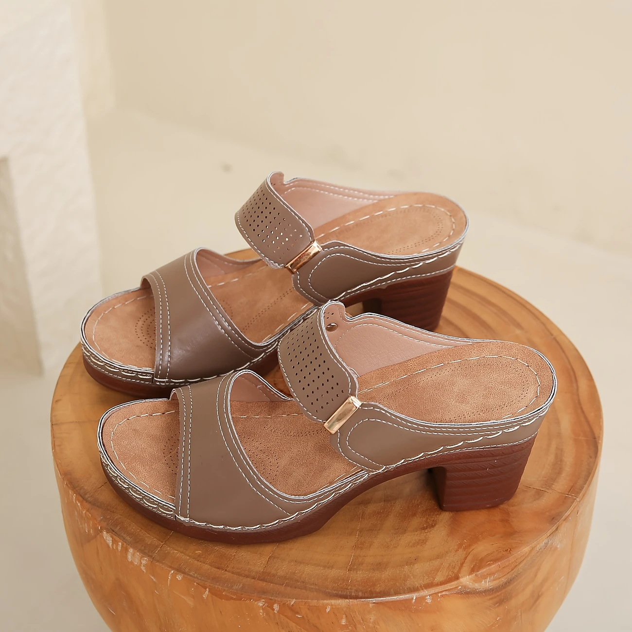 🔥Hot Sale🔥2025 Summer New Fashion High Heel Sandals--Buy 2 Free Shipping