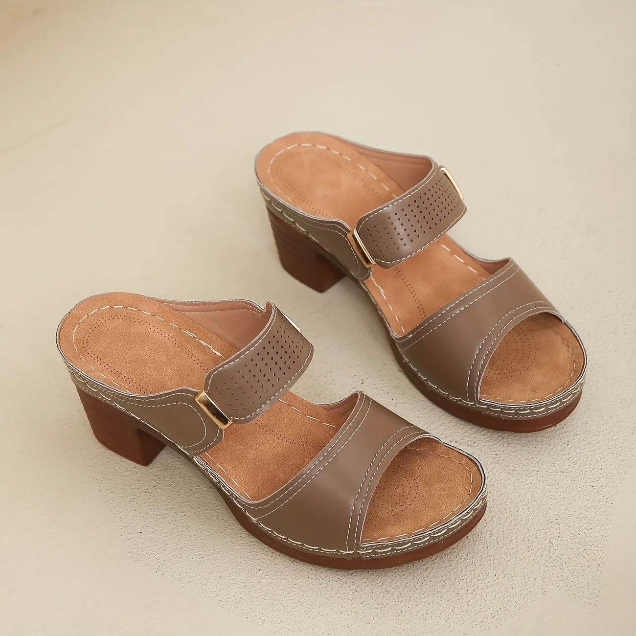 🔥Hot Sale🔥2025 Summer New Fashion High Heel Sandals--Buy 2 Free Shipping