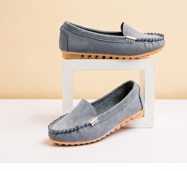 Women's Solid Color Lightweight and Comfortable Flats