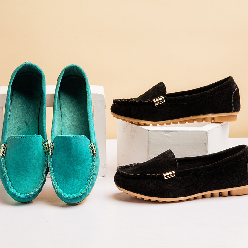 Women's Solid Color Lightweight and Comfortable Flats