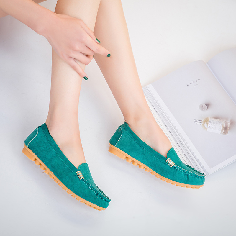 Women's Solid Color Lightweight and Comfortable Flats