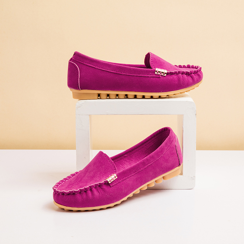 Women's Solid Color Lightweight and Comfortable Flats