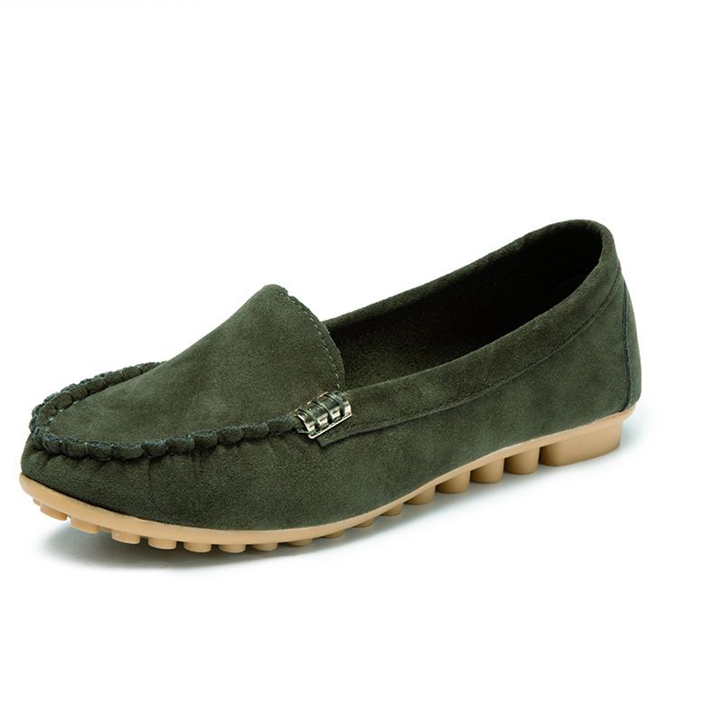 Women's Solid Color Lightweight and Comfortable Flats