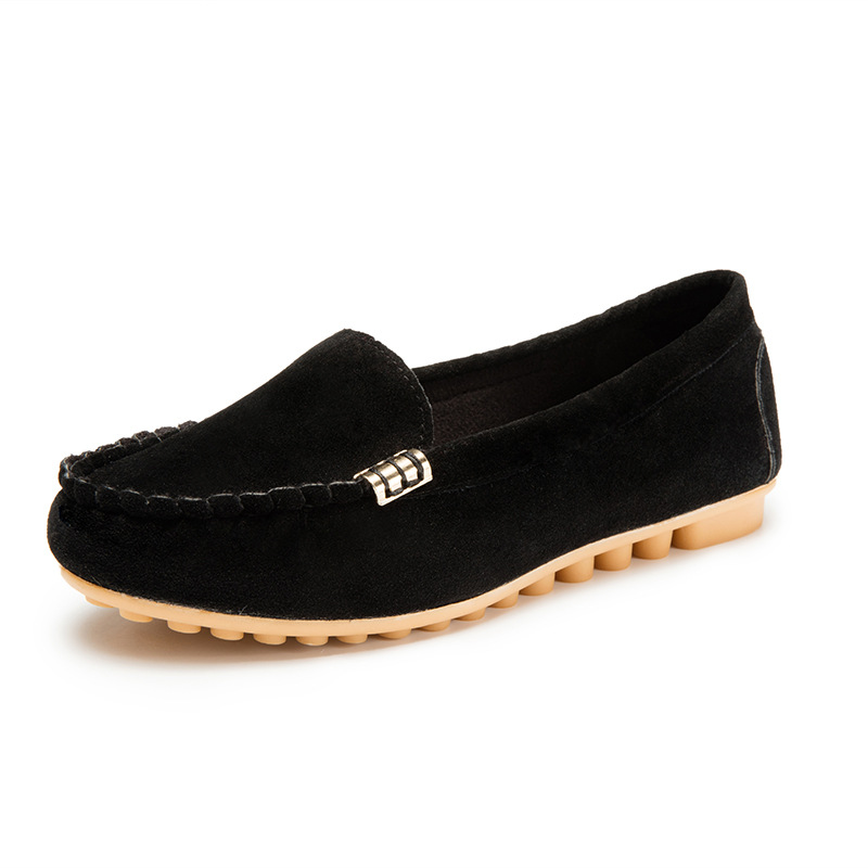 Women's Solid Color Lightweight and Comfortable Flats