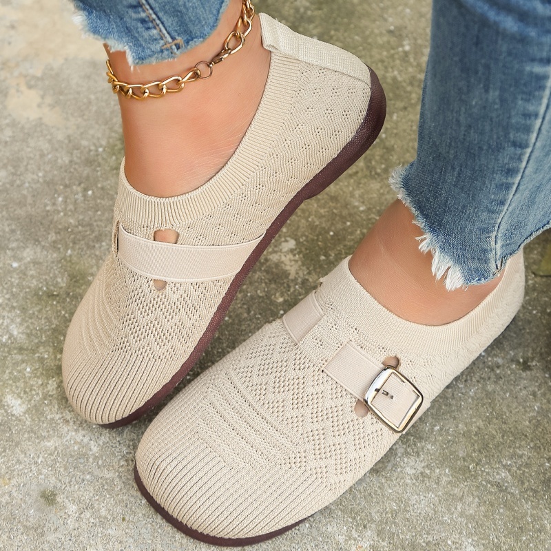 🌸🎉 Trendy Must-Have! Only a Few Left! ✨🥿💫Women's Daily Soft Breathable Arch Support Neuropathic Flat Diabetic Shoes