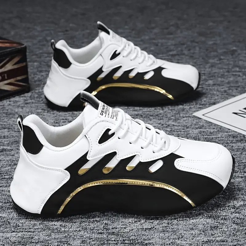 Men's Non Slip Soft Sole Sneakers - Comfortable and Resistant