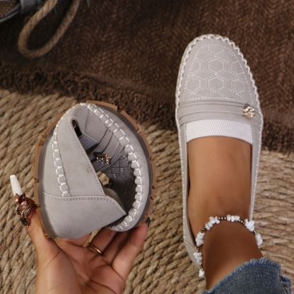 ⭐Last Day Promotion 50% OFF - Women's Comfortable Soft Vintage Style Flat Loafers