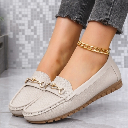 🔥Ladies Spring and Summer Retro Flat Loafers-Buy 2 get free shipping