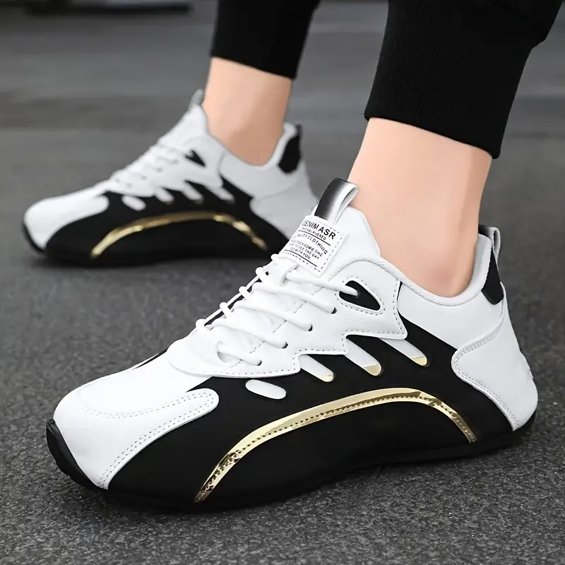 Men's Non Slip Soft Sole Sneakers - Comfortable and Resistant