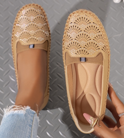 🔥Last Day Promotion 50% OFF - Women's Comfortable Soft Breathable Vintage Style Flat Loafers