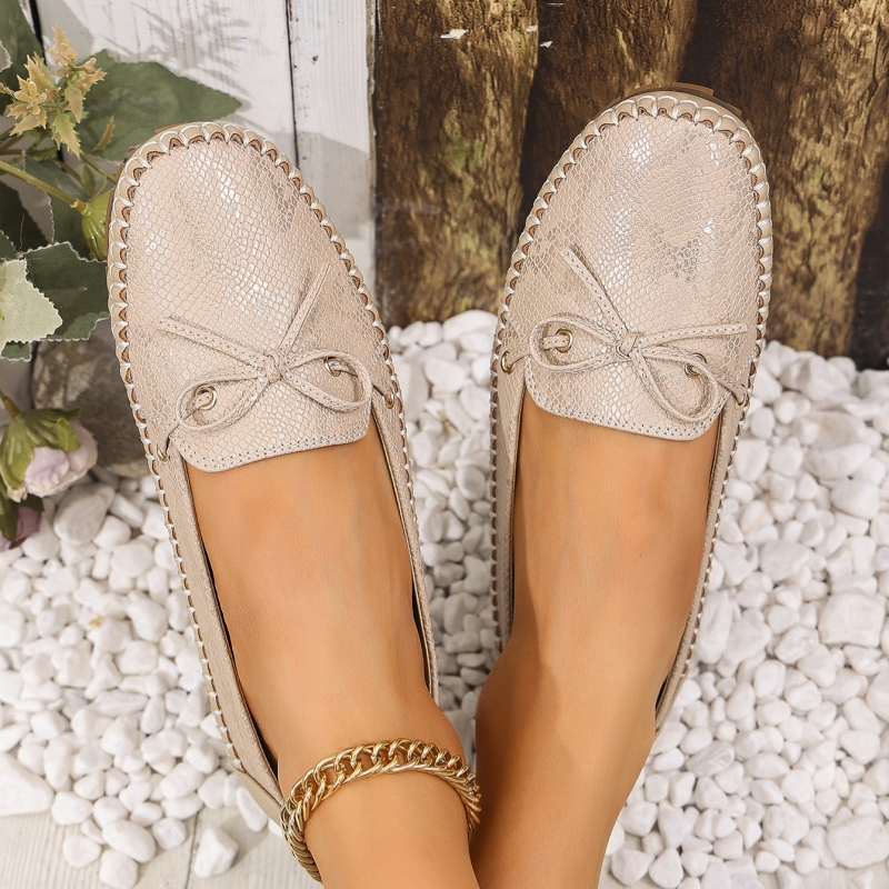 🔥Last Day Promotion 50% OFF - Women's Comfortable Soft Vintage Style Leather Flat Loafers