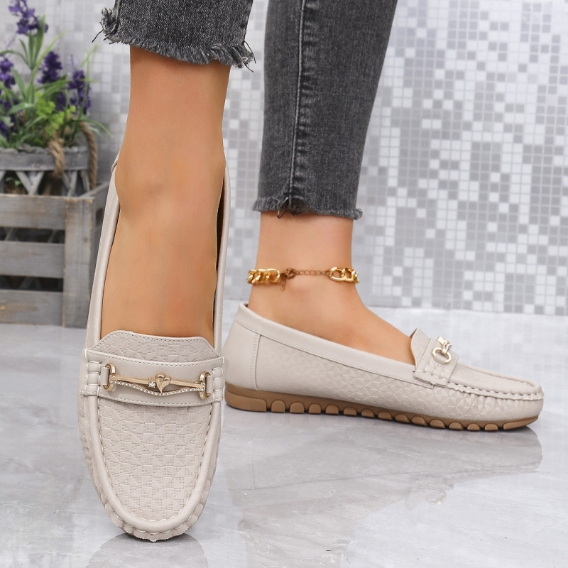 🔥Ladies Spring and Summer Retro Flat Loafers-Buy 2 get free shipping