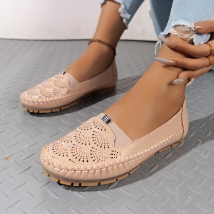 🔥Last Day Promotion 50% OFF - Women's Comfortable Soft Breathable Vintage Style Flat Loafers