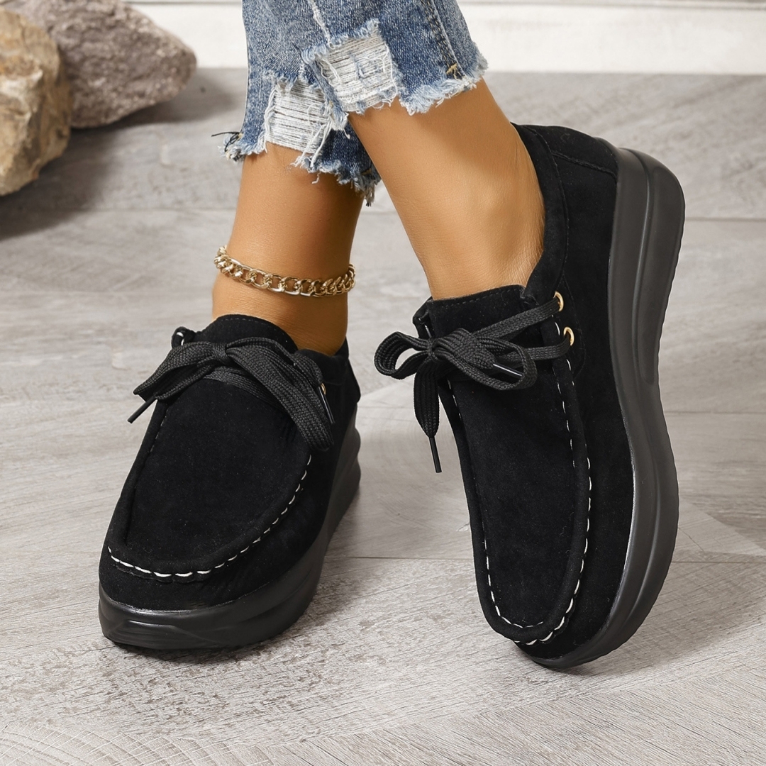 2025 new lace-up thick-soled casual shoes--Buy 2 get free shipping