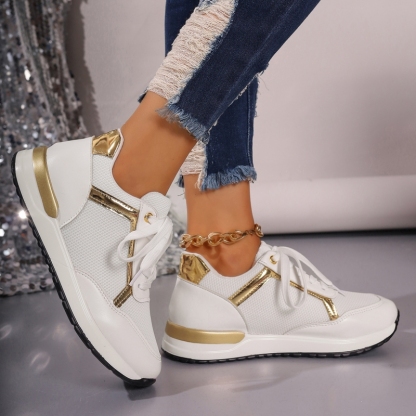 🔥2025 New Ladies Lace Up Orthopedic Sneakers