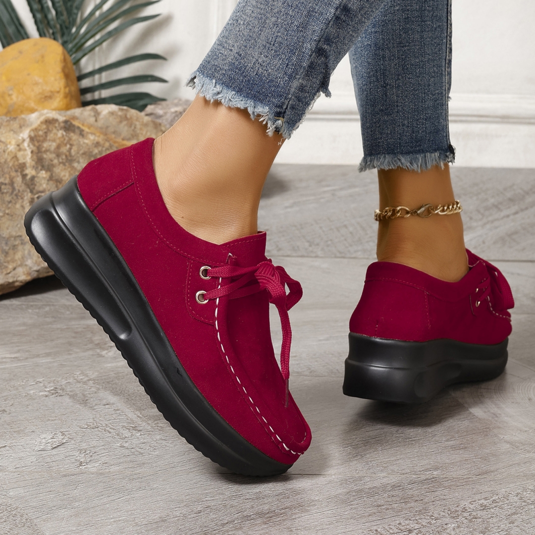 2025 new lace-up thick-soled casual shoes--Buy 2 get free shipping
