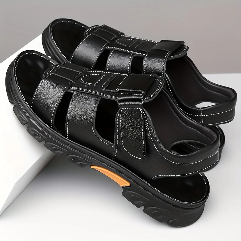 🔥High quality leather casual sandals for men 【Non-slip, foot massage】