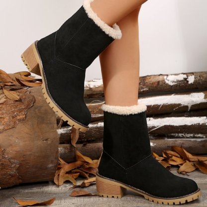 Women's Soft Waterproof Wool Lining Boots--Buy 2 Free Shipping