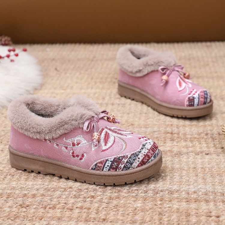 Women's warm and comfortable non-slip cotton shoes