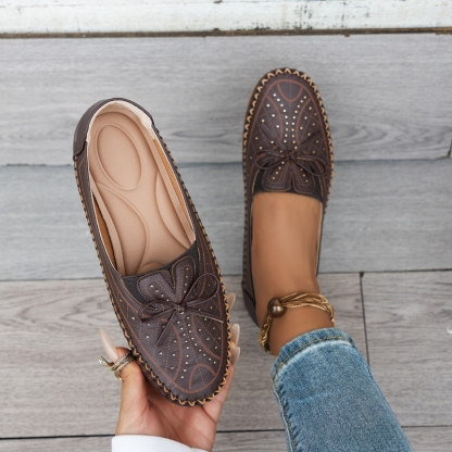 🔥Last Day Promotion 50% OFF - 2025 New Women's Vintage Style Flat Loafers