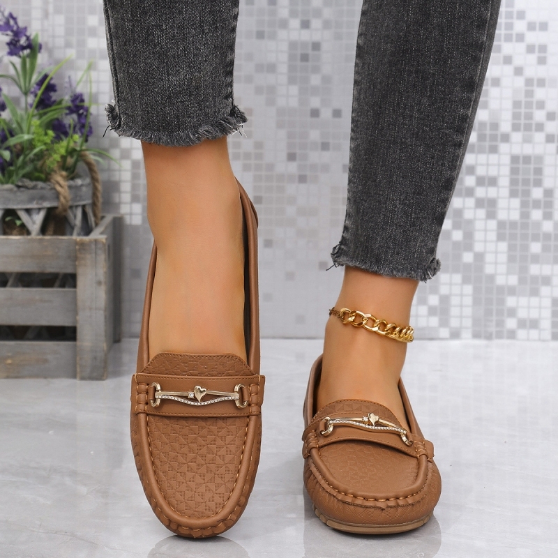 🔥Ladies Spring and Summer Retro Flat Loafers-Buy 2 get free shipping