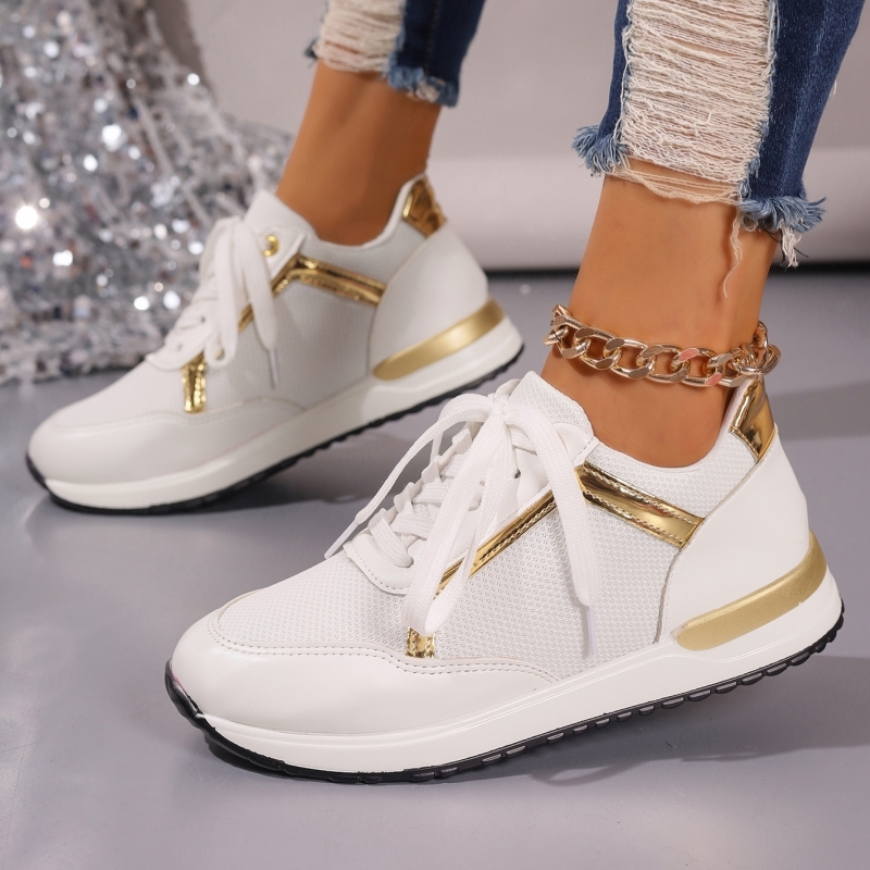 🔥2025 New Ladies Lace Up Orthopedic Sneakers