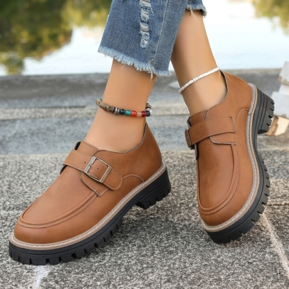 🔥2025 New Casual Thick Soled Loafers-Buy 2 free shipping