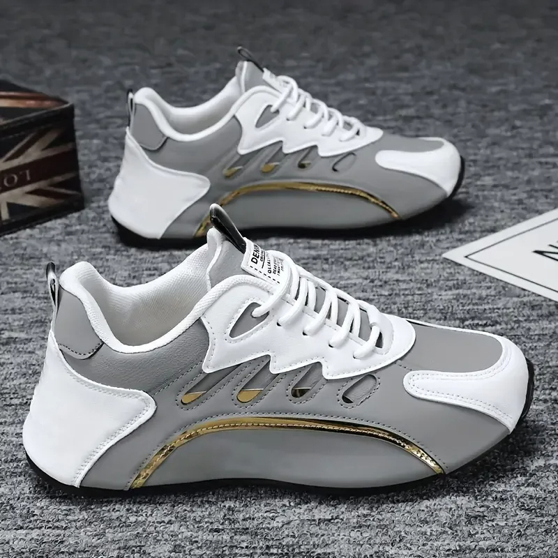 Men's Non Slip Soft Sole Sneakers - Comfortable and Resistant