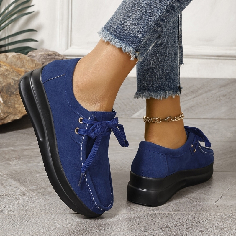 2025 new lace-up thick-soled casual shoes--Buy 2 get free shipping