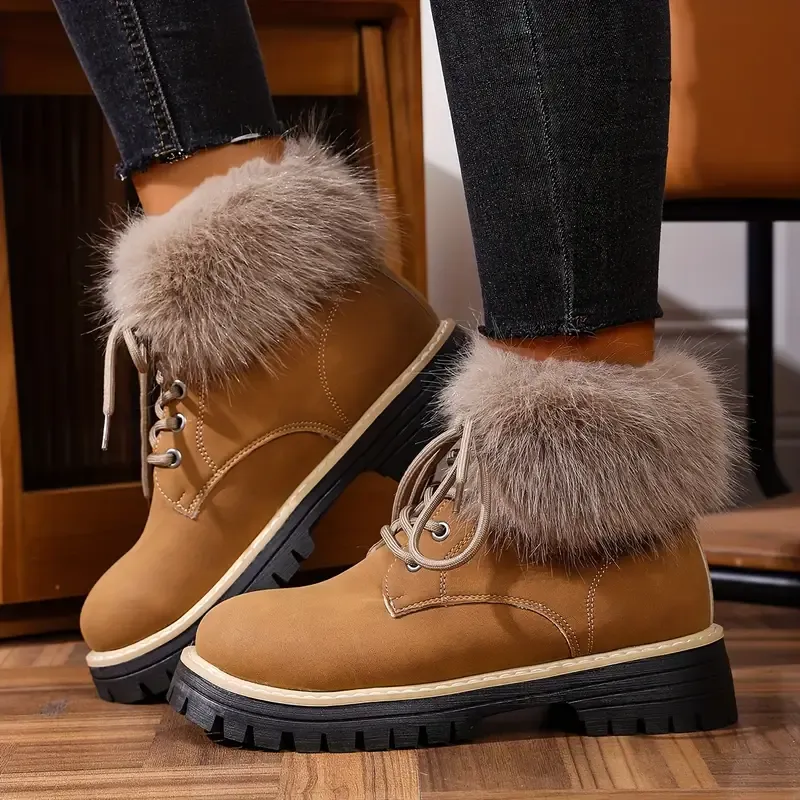 Women's soft, comfortable, fleece-lined warm boots