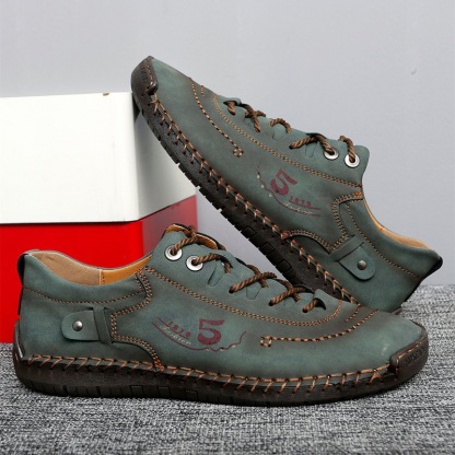 🚶‍♀️🥾48% OFF !!!⏱️Clearance!!✨Men's Lace-up Flats Outdoor Casual Shoes - Ideal for Walking and Everyday Wear