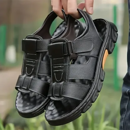 🔥High quality leather casual sandals for men 【Non-slip, foot massage】