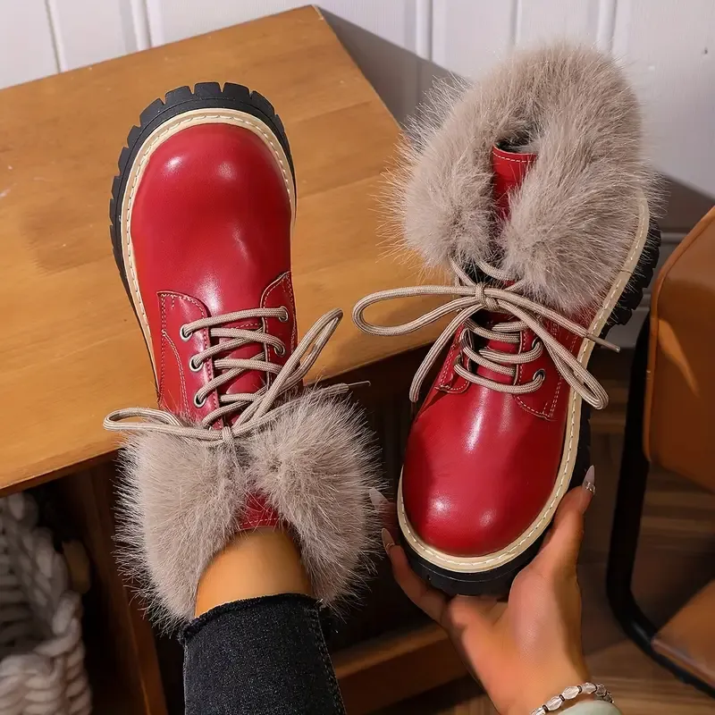 Women's soft, comfortable, fleece-lined warm boots