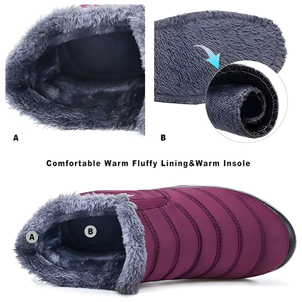 Waterproof Winter Boots - Slip into all-day comfort with no pain, no crushed toes