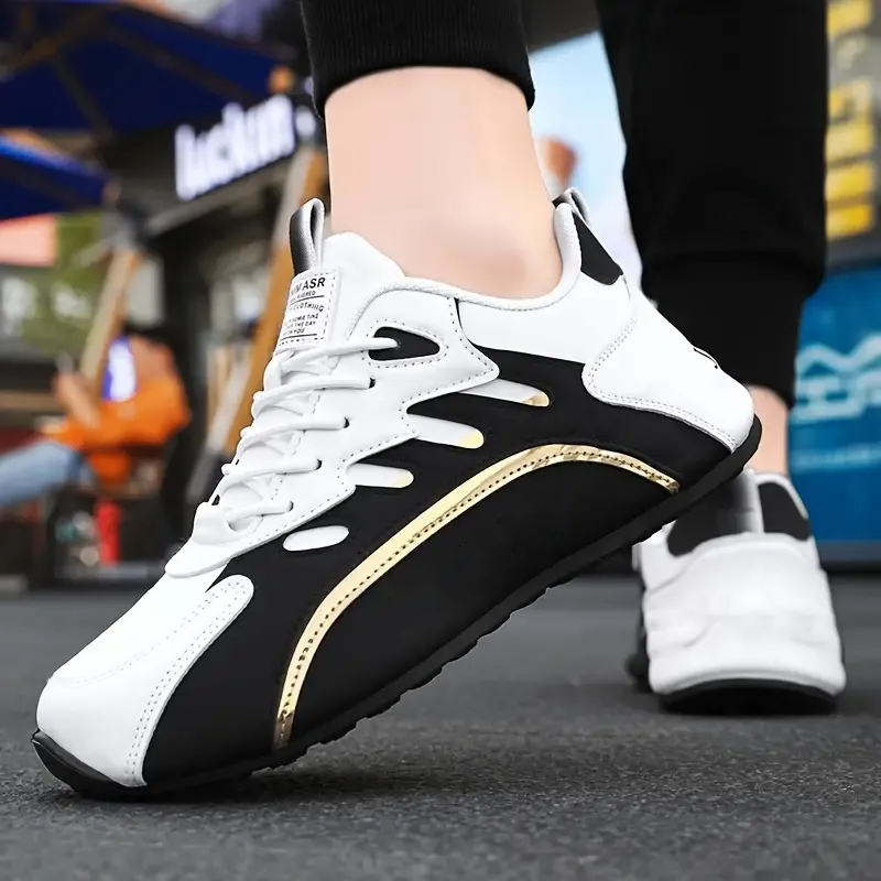 Men's Non Slip Soft Sole Sneakers - Comfortable and Resistant