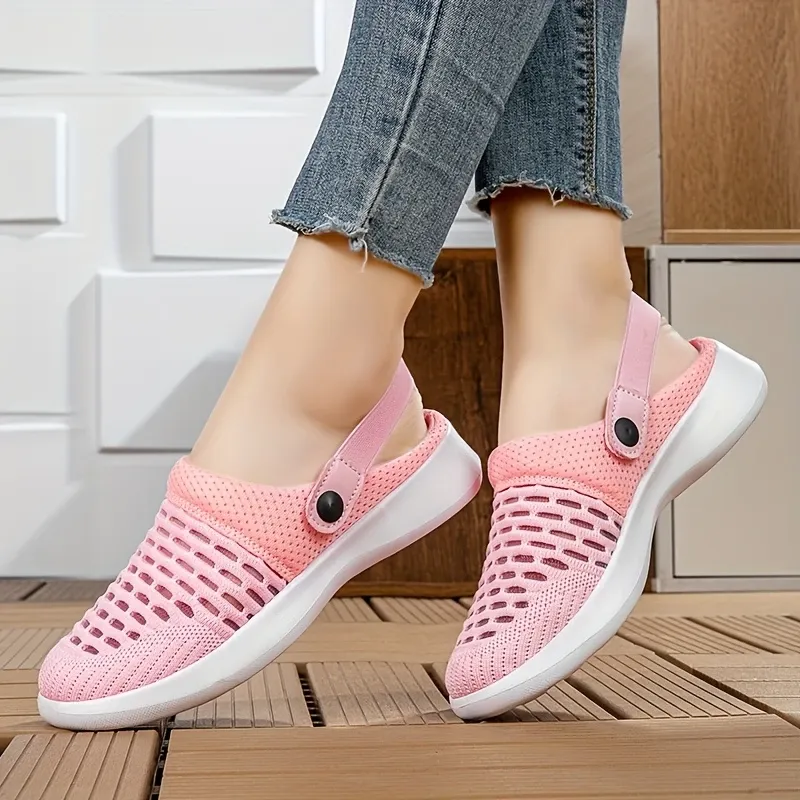 🔥Hot Sale🔥Women's Summer Breathable Knitted Slippers - Free Shipping for Two Pairs