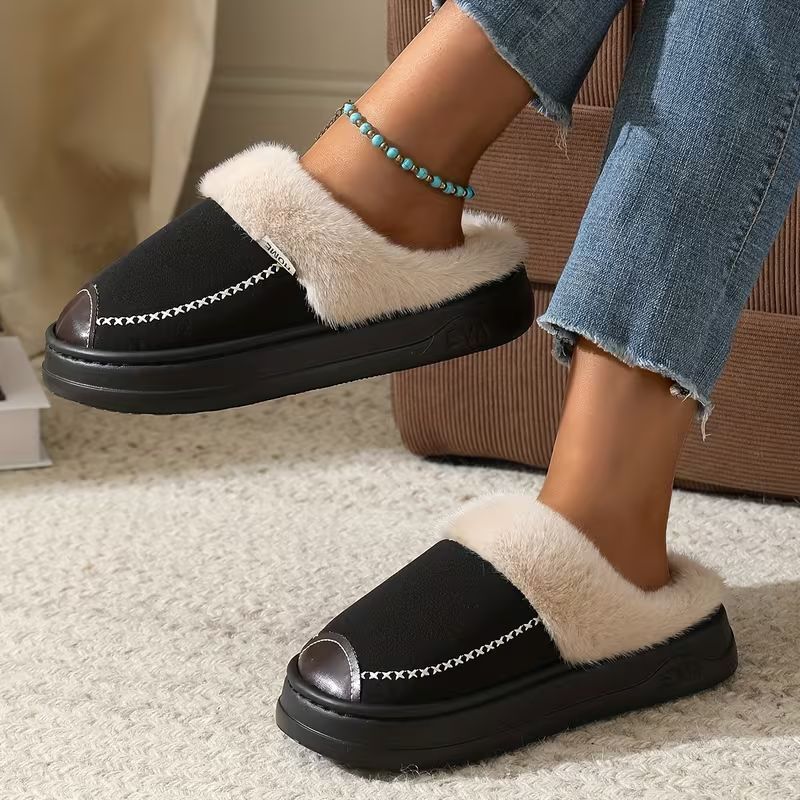 Women's Winter Non-Slip Warm Slippers
