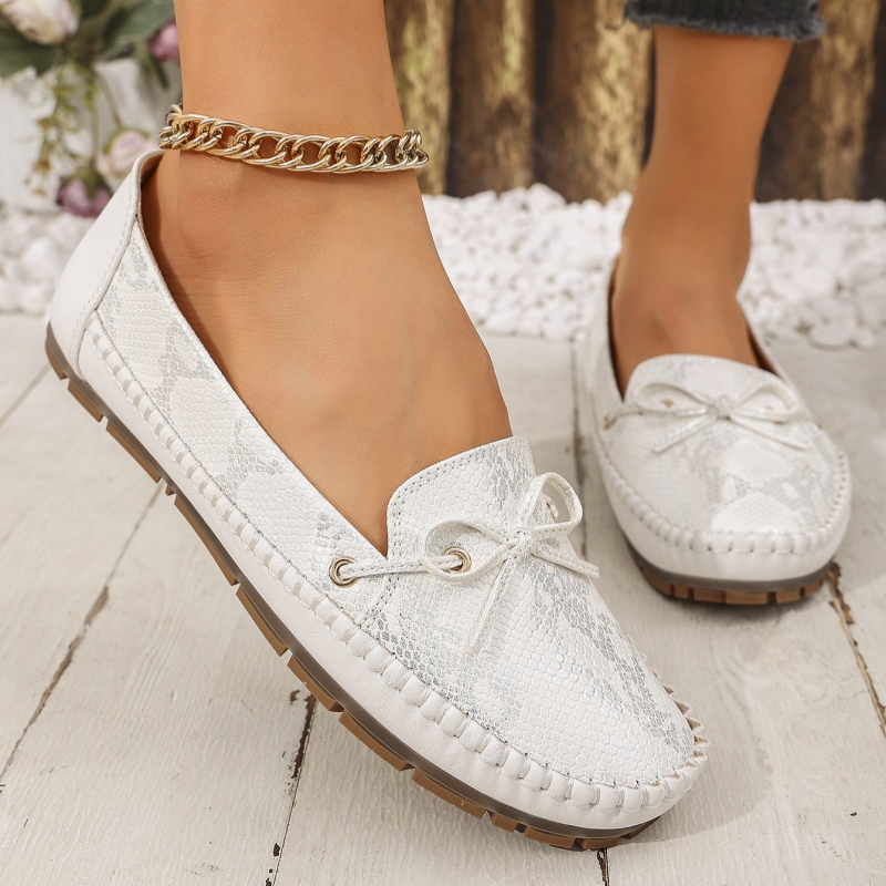 🔥Last Day Promotion 50% OFF - Women's Comfortable Soft Vintage Style Leather Flat Loafers