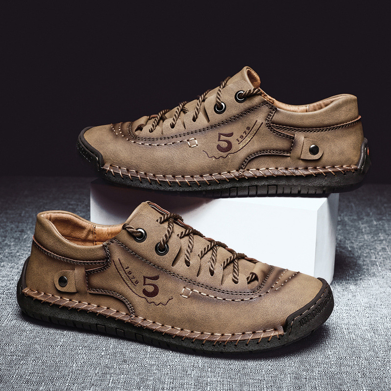 🚶‍♀️🥾48% OFF !!!⏱️Clearance!!✨Men's Lace-up Flats Outdoor Casual Shoes - Ideal for Walking and Everyday Wear