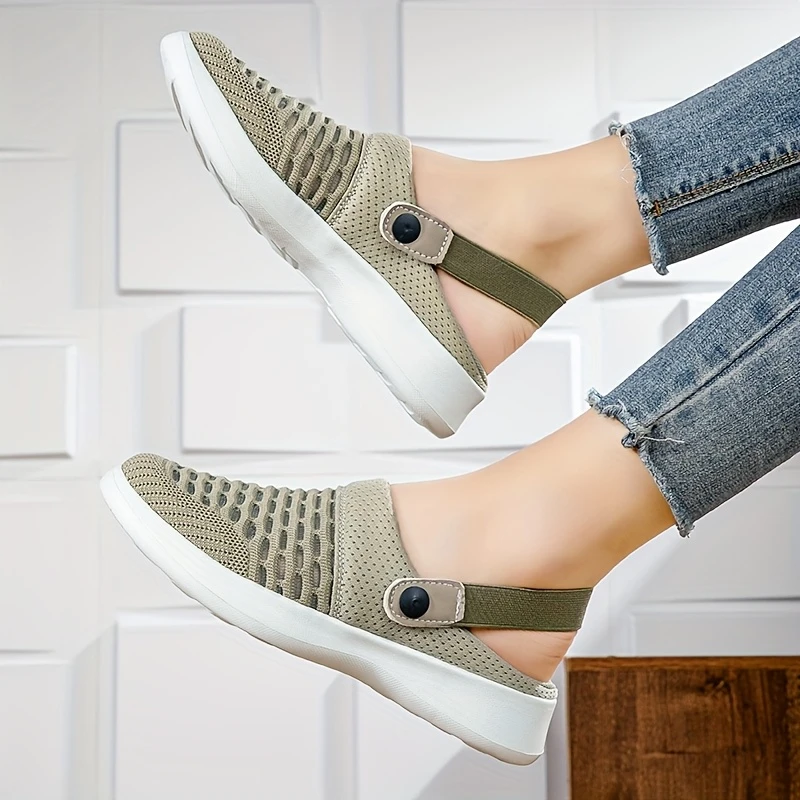 🔥Hot Sale🔥Women's Summer Breathable Knitted Slippers - Free Shipping for Two Pairs