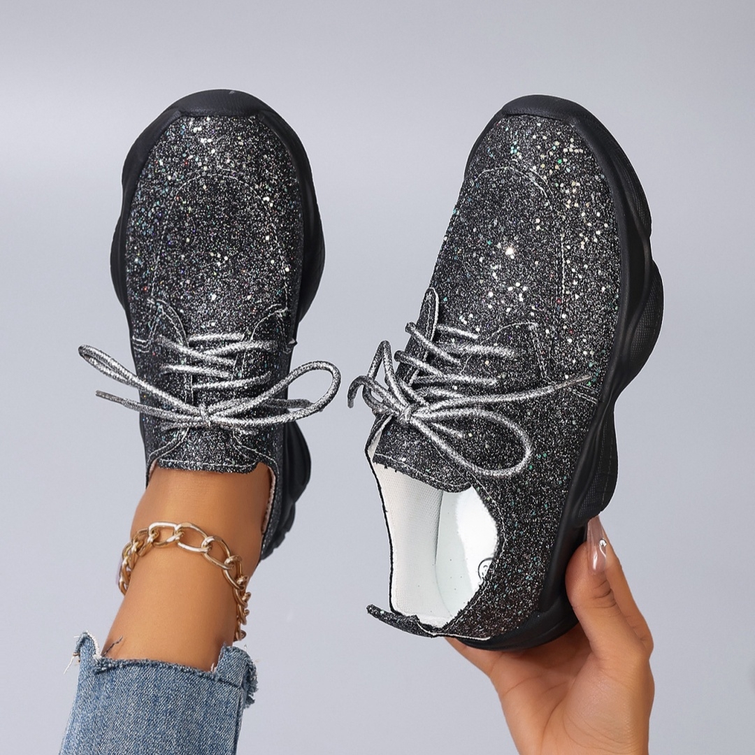 2025 new lace-up casual sports thick-soled shoes